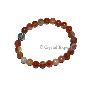 Gemstone Red Carnelian <b>Bracelets</b> with Reiki - Product Image 1