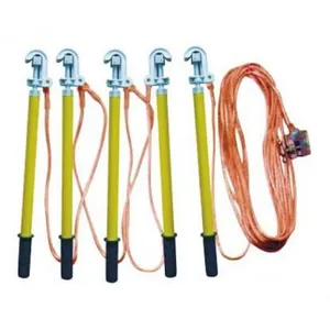 Short Circuiting & Earthing Kit temporary HV earthing devices Pre-Assembled Electrical Grounding Sets