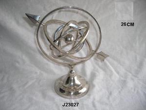 Decoración Náutica para el hogar en técnica de fundición de metal con acabado de latón y níquel para decoración de sala de estar y hogar - Product Image 3