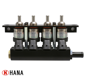 Fournir un injecteur de rail métallique de carburant HANA haute durabilité H2001 3cyl & 4cyl GAS de bonne qualité avec ISO 15500 - Product Image 2