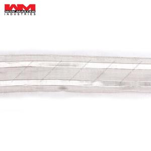 Ceinture en argent tressée de cérémonie pour uniformes d'officiers, marque Ind, fabriquée au Pakistan - Product Image 1