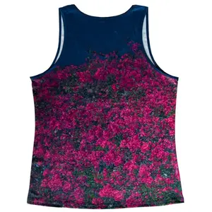 Camiseta Deportiva Sublimada Personalizada para Mujer, Tejido Transpirable, Ecológico, de Secado Rápido, con Apliques Bordados, Estilo Casual - Product Image 1
