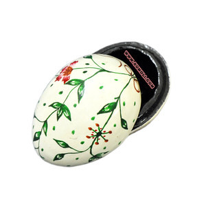 ไข่อีสเตอร์ระบายสีลายดอกไม้ทำจากกระดาษปะติด ขายส่ง - Product Image 2