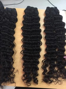 6 "- 40" แฟชั่นสีดำธรรมชาติที่ยังไม่ได้ลึกคลื่นผม100% เวอร์จินเวียดนามมนุษย์ผมสาน - Product Image 5