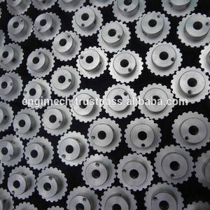 Poleas de bloque de arranque de correa dentada de aleación anodizada dura personalizables OEM para soportes de etiquetado de maquinaria de construcción de gimnasio - Product Image 2