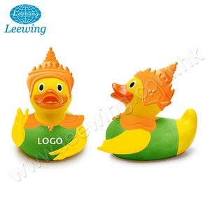 Juguete de Baño Estilo Tailandés para Niños, Precio Más Bajo, Promoción Especial, Artículo de Regalo, Pato de Goma con Logotipo Amarillo Personalizado - Product Image 1