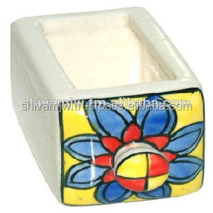 Metier's Best Selling Modern Ceramic Spice Floral Hand Painted Drawers Factory Supply <b>Cheap</b> <b>Wood</b> <b>Box</b> <b>Decorative</b> Home Gift - Product Image 1
