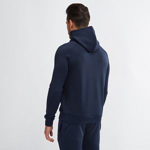 Survêtement de sport fermeture éclair pour femme, haut de Gym, coupe cintrée, POLY, à cordon de serrage, fermeture éclair complète, Logo brodé, 2 poches - Product Image 3