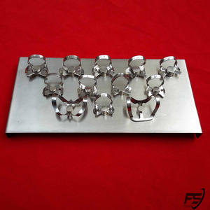 Nouveau Endodontique Pinces de Barrage En Caoutchouc Plateau Ensemble, 12 Pièces Instruments Dentaires - Product Image 2