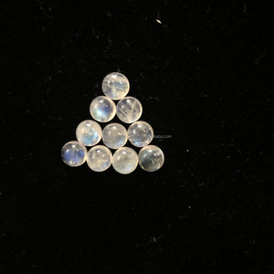 5mm Naturel Arc-En-Lune Pierre Ronde Lisse Lâche Cabochon Gemme Pierre Semi Précieuse Du Fabricant Fournisseurs Boutique En Ligne - Product Image 3