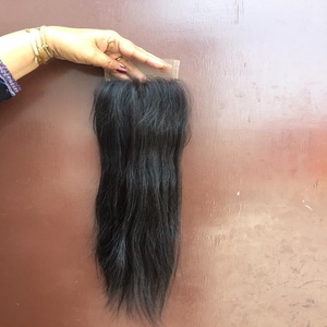 Cabello humano recto indio con cierre 4x4, frontales de cabello crudo 100%, cabello humano ondulado recto, extensiones y pelucas rizadas - Product Image 6