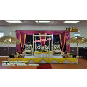 อุปกรณ์ตกแต่งเวทีงานแต่งงานแบบนอร์เวย์อุปกรณ์ตกแต่งเวทีงานแต่งงานแบบอินเดีย - Product Image 1