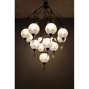 Lustres Design Ottoman spécial avec 13 verres - Product Image 1