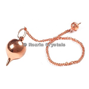 Pendule à bille en laiton et cuivre - Product Image 1