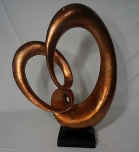 ประติมากรรมแลคเกอร์คุณภาพระดับพรีเมียมดีไซน์รูปโคลเวอร์หรูหราสำหรับตกแต่งบ้านและตกแต่งภายใน - Product Image 2