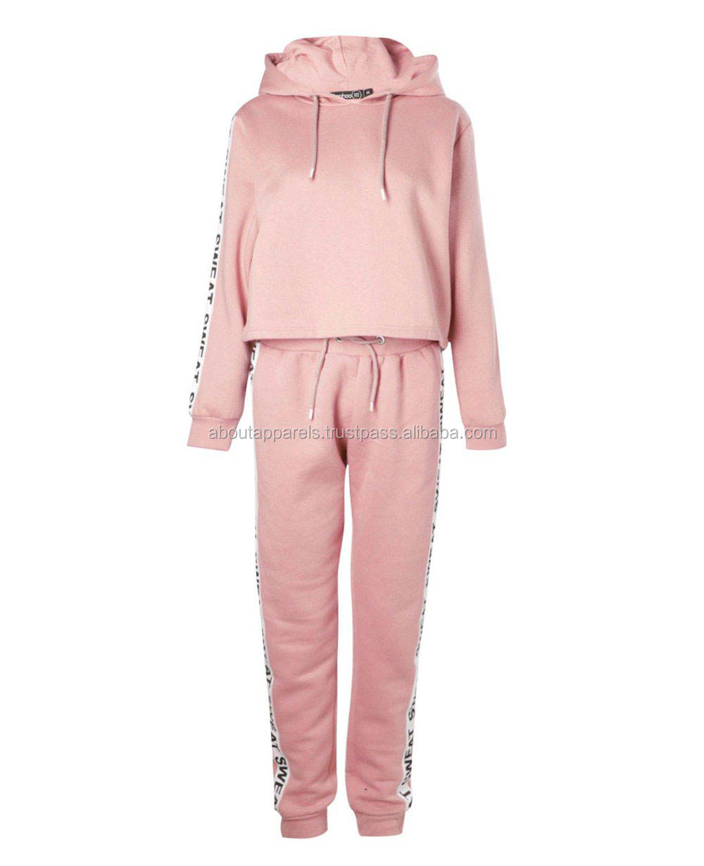 New Trendy Fashion Latest Plain Tracksuit Women's/men's Tracksuits Gym  Sweat Suit/Custom Made Sweat Breathable Tracksuits