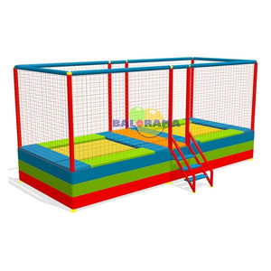Trampoline parc commercial, double parc aquatique - Product Image 1