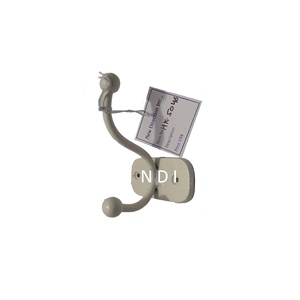 Plus grande vente noir enduit de poudre finition décorative murale lanterne suspendue crochet mural salle à manger décoration murale crochets - Product Image 6