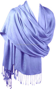 High Quality 100% Viscose Long Pashmina <b>Shawl</b> Soft <b>Wrap</b> for Women Adults Casual or Party Wear New Spring Colors - Product Image 3