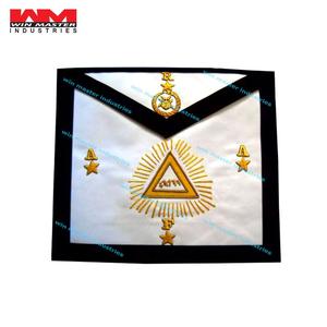 RITE 25TH DEGREE TABLIER Broderie de cérémonie Artisanat Couture de croix et couture - Product Image 1