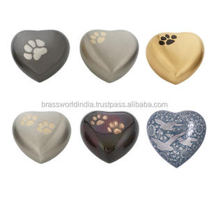 โกศที่ระลึกทองหัวใจโดย Brassworld อินเดีย - Product Image 2