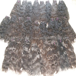 Venta al por mayor 100% Paquetes de cabello humano virgen sin procesar | Extensiones de cabello humano Remy Indian Body Wave para salón y fabricación de pelucas - Product Image 2