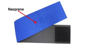 Venta al por mayor negro neopreno caballo papada cuello sudor - Product Image 3