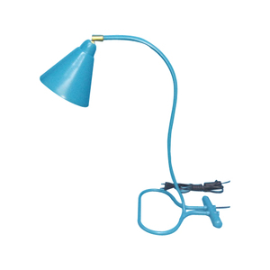 Lampe de table faite à la main Antique classique unique moderne bleu fini décor à la maison lampe de table pour le salon - Product Image 1