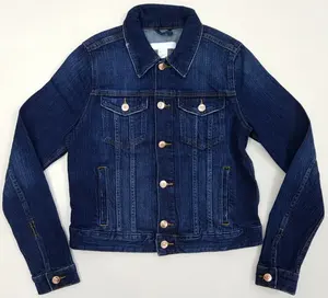 Highly Fashionable Bangladeshi Readymade Garments Cheap Surplus Ladies Denim Jacket