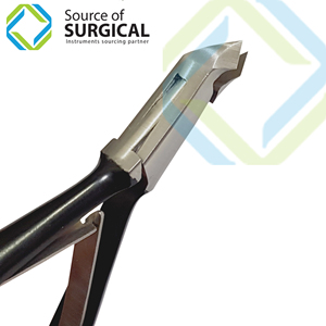 Pinza de uñas de doble resorte, corte de punta de 5mm, precisión de 5mm, junta de tornillo de mandíbula, pinza de cutícula de uñas de doble resorte, bordes de corte afilados - Product Image 3