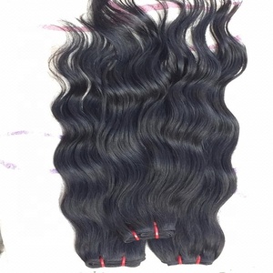 Extensiones de cabello humano ondulado natural estilo afro, cabello Virgen sin procesar indio de alta calidad al por mayor - Product Image 3