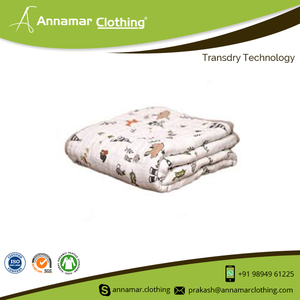 En gros Logo Personnalisé 100% Coton Bébé Mousseline Couverture de Couette - Product Image 2