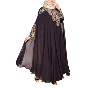 AJM TRADE HOUSE Flairy ร้อนขาย Abaya ใน Nida ผ้านุ่มการออกแบบที่สวยงามมากสีที่กำหนดเอง - Product Image 2