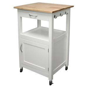 Chariot de salon et de bureau à domicile en bois massif de haute qualité à hauteur réglable - Product Image 1