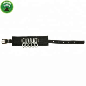 Chaîne entrave pour équipement de cheval en néoprène noir de luxe - Product Image 4