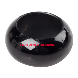 Rond de serviette noir en vente vente chaude et vente directe d'usine indienne de haute qualité - Product Image 1