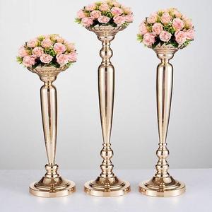Silver Wedding Centerpiece <b>Candelabras</b> Tall - Product Image 5