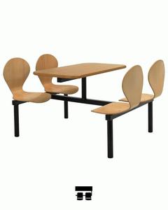 School Cafeteria Furniture Wholesale - Product Image 3