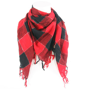 Bufanda de viscosa de Modal informal para niñas Diseño estampado cuadrado para la temporada de invierno - Product Image 1