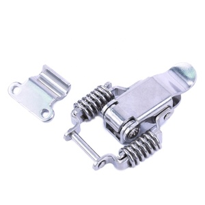 Abrazadera de pestillo de extracción SS 304, Clip de caja de bloqueo, bloqueo de compresión, garra de tensión de puerta de estilo Southco ajustable, pestillo con resorte - Product Image 1