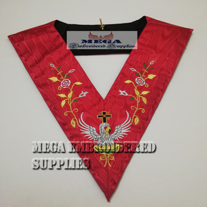 Robe française à Croix Rose, ensemble de col et tablier à 18 degrés - Product Image 2