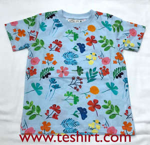 Camisetas de diseño personalizado para niños, Camiseta de algodón orgánico de bambú, 160gsm, venta al por mayor, india - Product Image 2