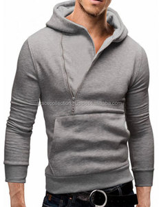 Top Qualité À Capuche Sur Mesure Mode Casual Pull Zipper Hoodies - Product Image 3