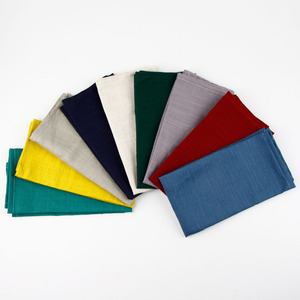 Servilleta de ojo estilo Jacquard de 22x22 con 4 dobladillos para uso doméstico y en aviones Accesorio de servilleta de tela elegante - Product Image 5
