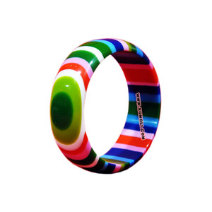 Handcrafted Acrylic Fashion Bracelet <b>Resin</b> <b>Jewellery</b> Bangle Bracelet - Product Image 3