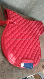SHEMAX 2023, venta al por mayor personalizada, equitación ecuestre, doma acolchada roja, almohadilla de tela para SILLÍN Numnah, tela caliente de alta calidad - Product Image 2