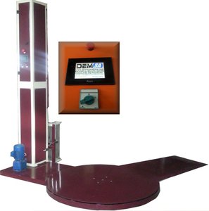 DEMSA Pallet <b>Stretch</b> Wrapping <b>Machine</b> Semi-Automatic Electric Driven Plastic Film Packaging for Beverages Food Chemicals Engine - Product Image 6