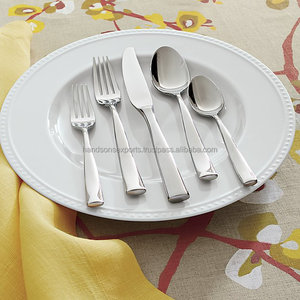 Ensemble de couverts vintage et moderne, 6 pièces, couleur argent, coutellerie de luxe, cuillères à dîner, couteau fourchette, ensemble de couverts en acier inoxydable de qualité supérieure - Product Image 3