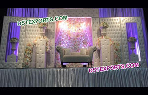 แผงหนังตกแต่งเวทีสำหรับงานแต่งงานประดับเพชรสำหรับเวทีงานแต่งงานแผงหนังเป็นกระจุกสำหรับตกแต่งงานแต่งงานแผงหนังตกแต่งงานแต่งงาน - Product Image 5