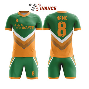 Kits de fútbol personalizados de alta calidad Uniforme de fútbol sublimado, uniformes de fútbol baratos. - Product Image 1